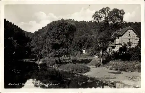 Ak Altenbrak Thale im Harz, Villa Hoffmann