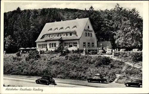 Ak Breitenbach, Autobahn Rasthaus Rimberg, Heinrich Stumpf