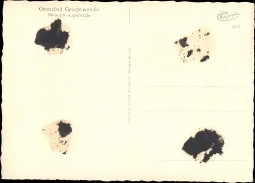 Ak Otradnoje Georgenswalde Rauschen Swetlogorsk Ostpreußen, Blick zur Augenweide