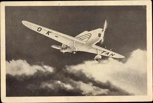 Ak Memorial Ing. Jana Kaspara v Pardubicich, Tschechisches Flugzeug, OK-TAN