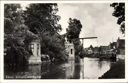 Ak Edam Volendam Nordholland, Schepenmakersdijk