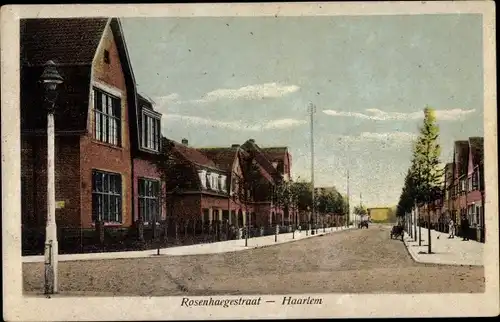 Ak Haarlem Nordholland, Rosenhaegestraat