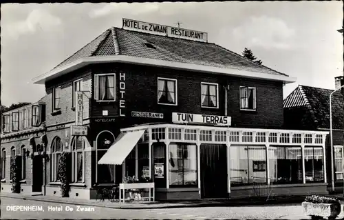 Ak Diepenheim Overijssel, Hotel De Zwaan