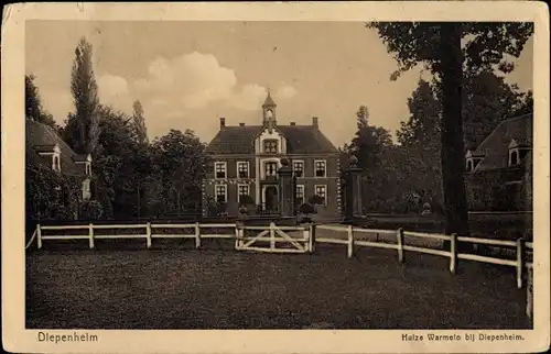 Ak Diepenheim Overijssel, Huize Warmelo