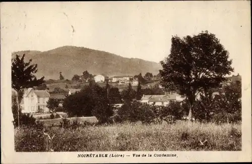 Ak Noirétable Loire, Vue de la Condamine