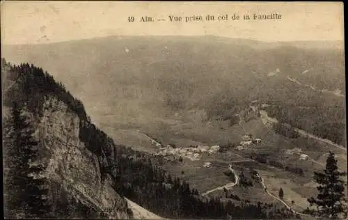 Ak Gex Ain, Vue prise du col de la Faucille