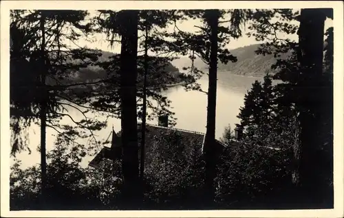 Foto Ak Aschach an der Donau Oberösterreich, Blick auf Donau, Donautal 1927