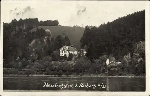 Ak Aschach an der Donau Oberösterreich, Dr. Faustschlössl, Erholungsheim