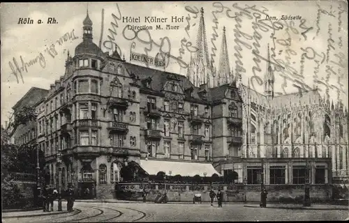 Ak Köln am Rhein, Hotel Kölner Hof