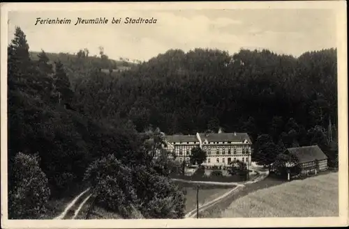 Ak Ruttersdorf Lotschen Thüringen, Ferienheim Neumühle im Zeitzgrund