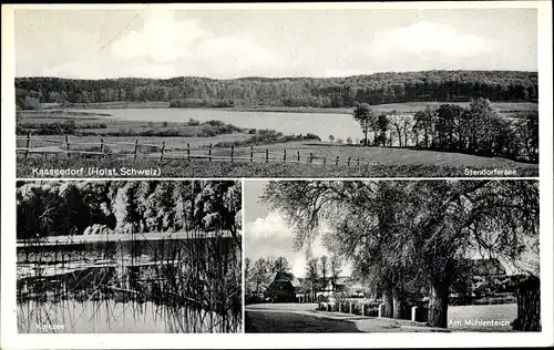 Ak Kasseedorf in Ostholstein, Am Mühlenteich, Stendorfer See