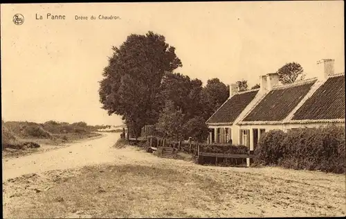 Ak La Panne Westflandern, Dreve du Chaudron