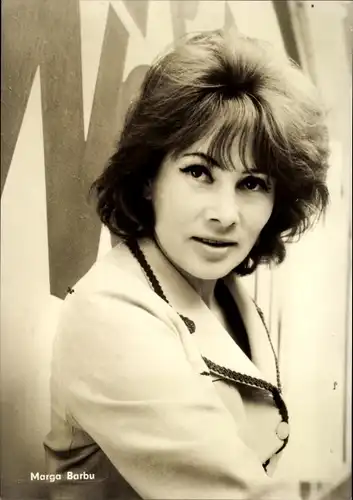 Ak Schauspielerin Marga Barbu, Amza der Schrecken der Bojaren, Fingerabdrücke, Progress Starfoto