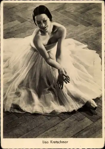 Ak Ballettmeisterin Lisa Kretschmar, Portrait