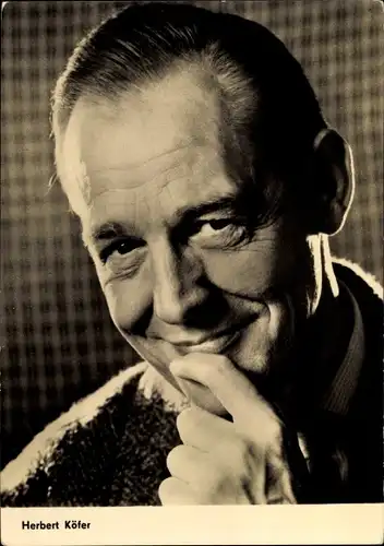Ak Schauspieler Herbert Köfer, Portrait, Progress Starfoto
