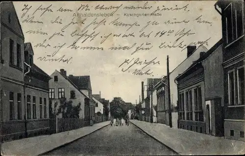 Ak Althaldensleben Haldensleben in Sachsen Anhalt, Kirschgartenstraße