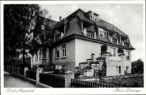 Ak Bad Nenndorf im Kreis Schaumburg, Haus Niemeyer