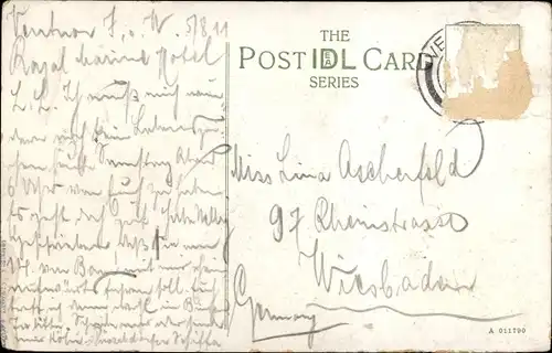 Ak Ventnor Isle of Wight England, Town from the East