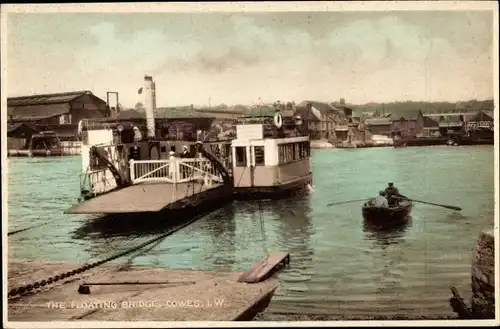 Ak Cowes Isle of Wight England, The Floating Bridge
