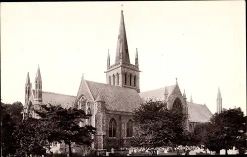 Ak Yarmouth Isle of Wight England, St. Nicholas Church