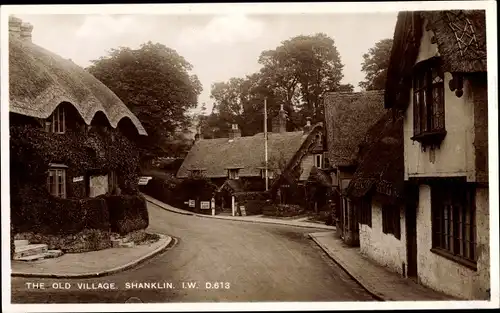 Ak Shanklin Isle of Wight England, The Old Village