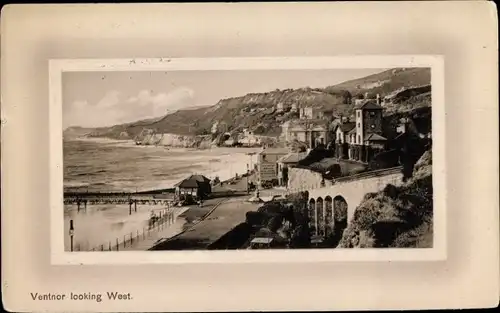 Ak Ventnor Isle of Wight England, Town looking West