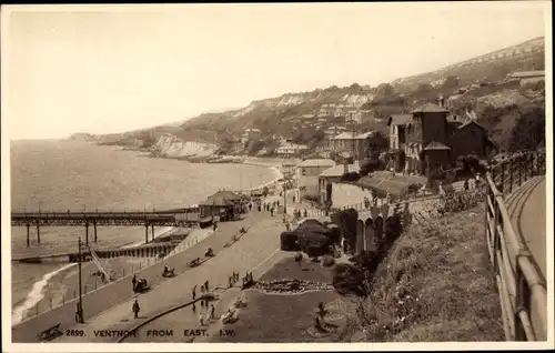 Ak Ventnor Isle of Wight England, Town from East