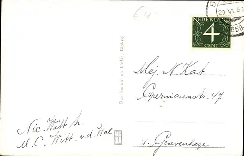 Ak Blokzijl Overijssel Niederlande, de Brug