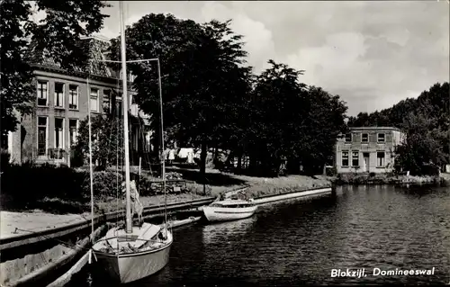 Ak Blokzijl Overijssel Niederlande, Domineeswal