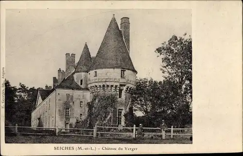 Ak Seiches Maine et Loire, Château du Verger