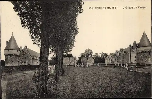 Ak Seiches Maine et Loire, Château du Verger