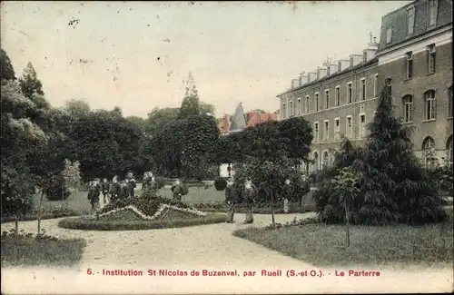Ak Rueil Hauts de Seine, Institution Saint Nicolas de Buzenval, Parterre