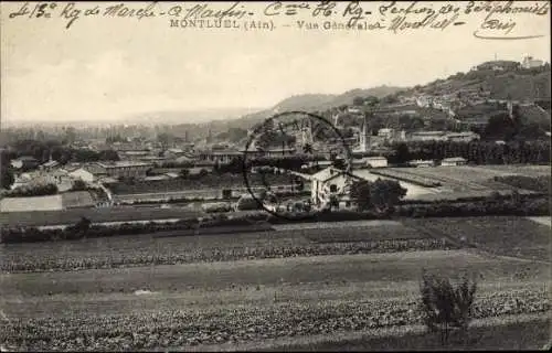 Ak Montluel Ain, Vue generale