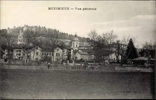 Ak Meximieux Ain, Vue generale