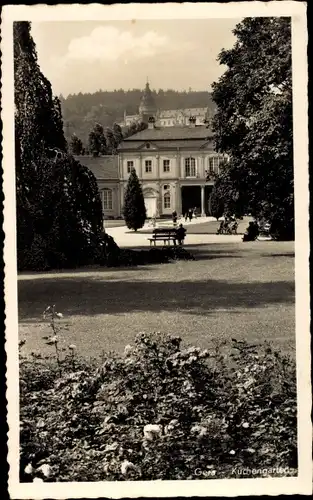 Ak Gera in Thüringen, Küchengarten, Schloss