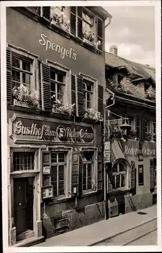 Ak Heidelberg am Neckar, Spengel's Gasthof Zum Roten Ochsen