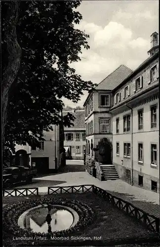 Ak Landstuhl in der Pfalz, Moorbad Sickingen, Hof