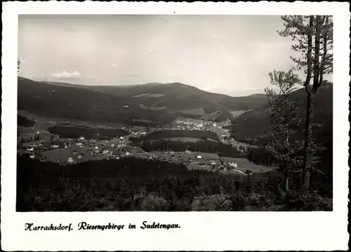 Ak Harrachov Harrachsdorf Riesengebirge Region Reichenberg, Ort mit Umgebung, Sudetengau