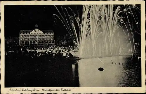 Ak Ostseebad Brunshaupten Kühlungsborn, Strandfest am Kurhaus