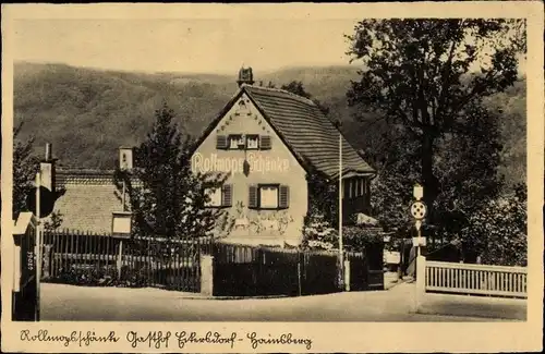 Ak Eckersdorf  Hainsberg Freital in Sachsen, Gasthof Rollmopsschänke