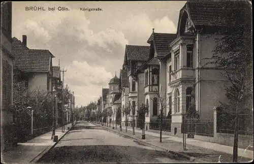 Ak Brühl in Westfalen, Königstraße