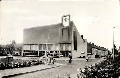 Ak Zaandam Zaanstad Nordholland, N.H. Kerk