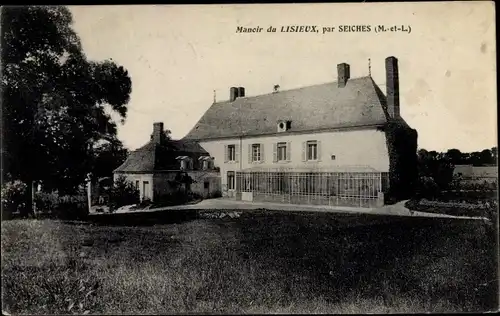 Ak Seiches Maine et Loire, Manoir du Lisieux