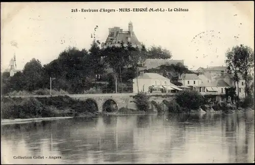 Ak Mûrs Erigné Maine et Loire, Le Chateau