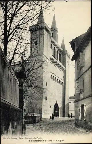 Ak Saint Sulpice Tarn, L'Eglise