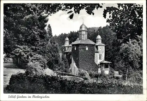 Ak Marienheide im Bergischen Land, Schloss Gimborn