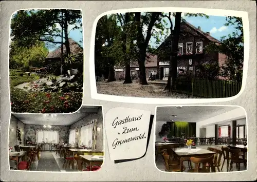 Ak Ristedt Syke in Niedersachsen, Gasthaus Zum Grunewald, Bes. H. Cordes