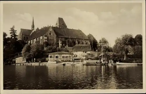 Ak Ratzeburg im Herzogtum Lauenburg, Altes Fährhaus, Inh. Julius Behrendt