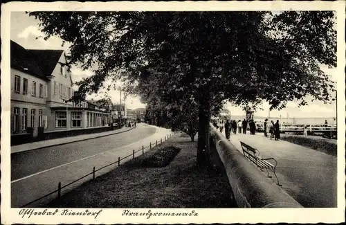 Ak Niendorf Timmendorfer Strand Ostholstein, Strandpromenade