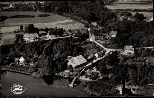 Ak Ratzeburg im Herzogtum Lauenburg, Fliegeraufnahme